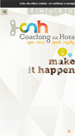 Mobile Screenshot of coachingnahora.com