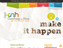 Tablet Screenshot of coachingnahora.com